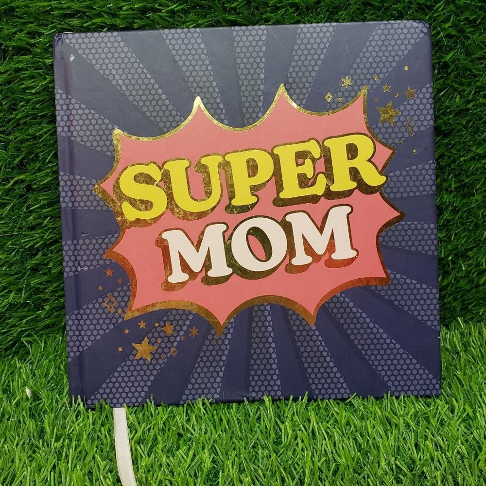 Super Mom Mothers Day Gift Book From Child Hardcover Keepsake
